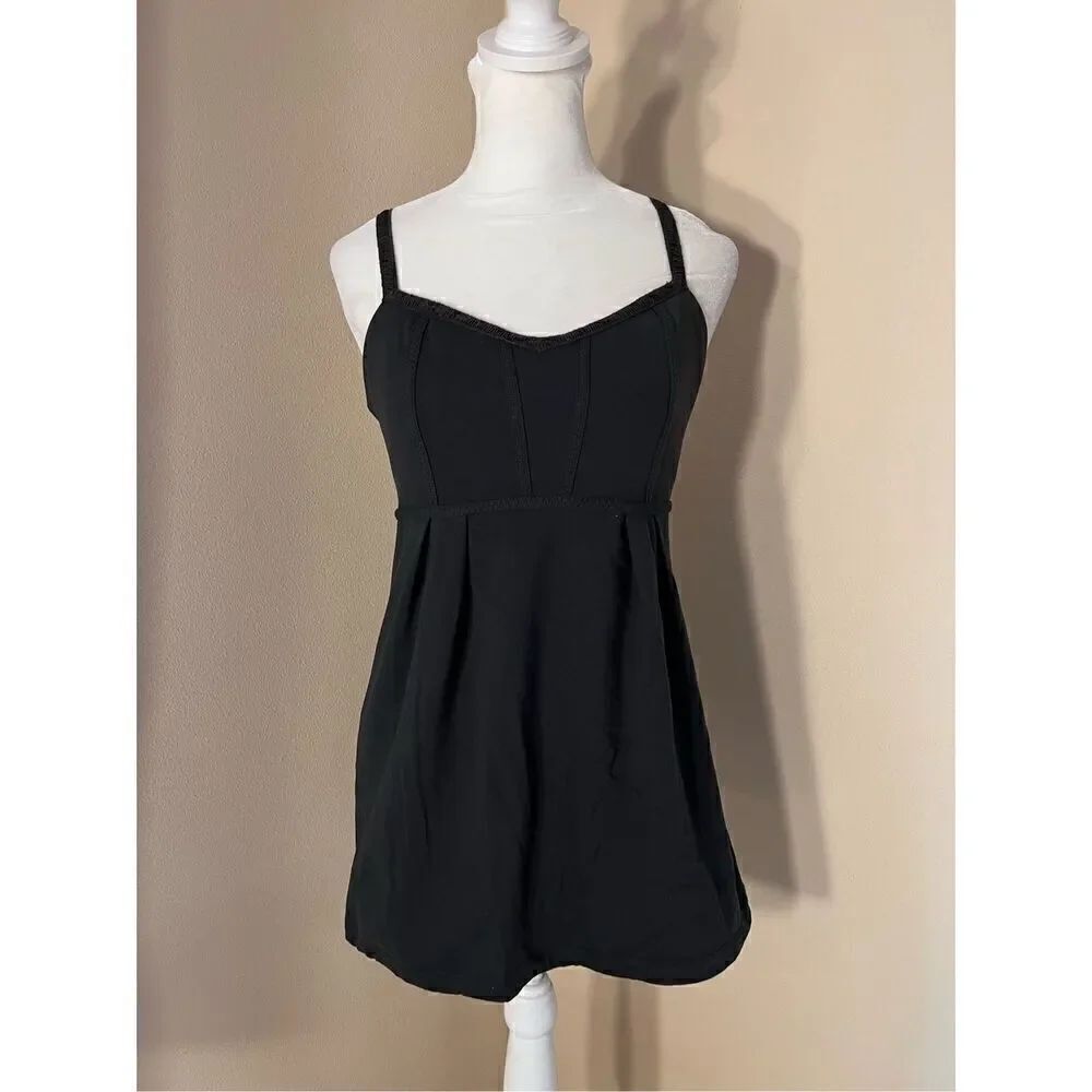 Lululemon Black Bulerias Athletic Tank Top Size 6